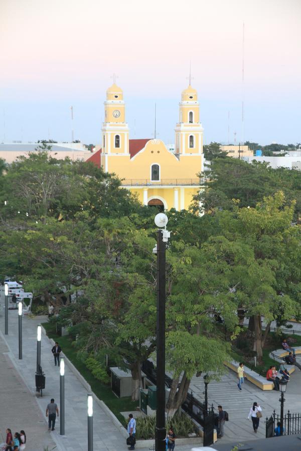 Hotel Del Parque Ciudad del Carmen Exterior foto