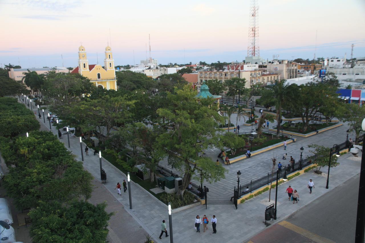 Hotel Del Parque Ciudad del Carmen Exterior foto
